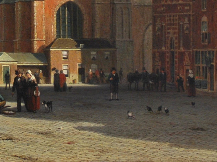 Het Frans Hals gebouw zoals hij er vroeger uitzag